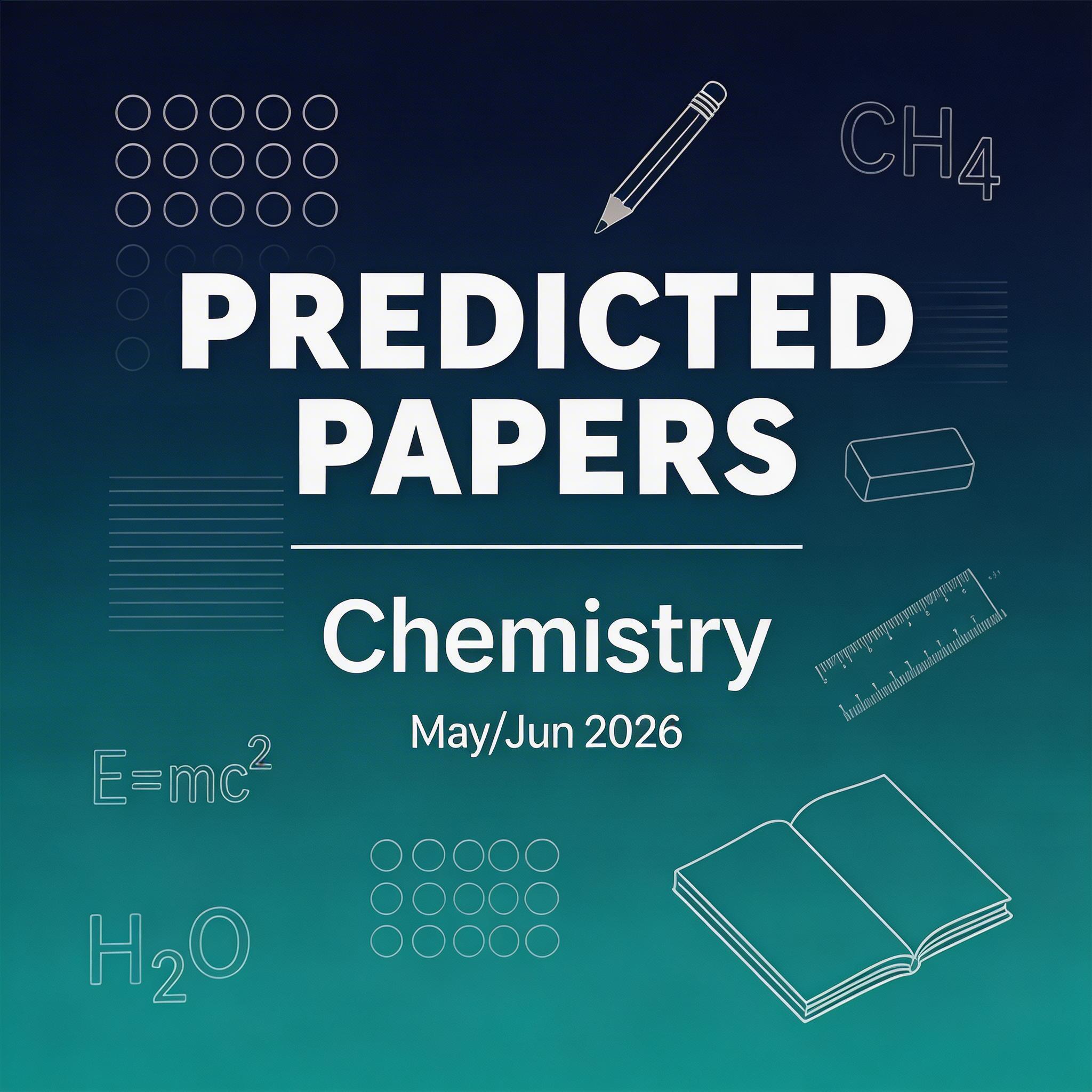 2026夏季考爱德思IGCSE化学预测题
